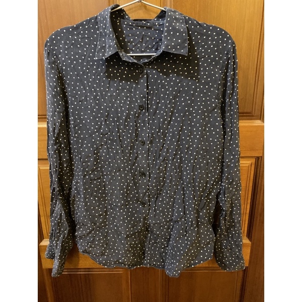 二手~UNIQLO~100%蠶絲襯衫