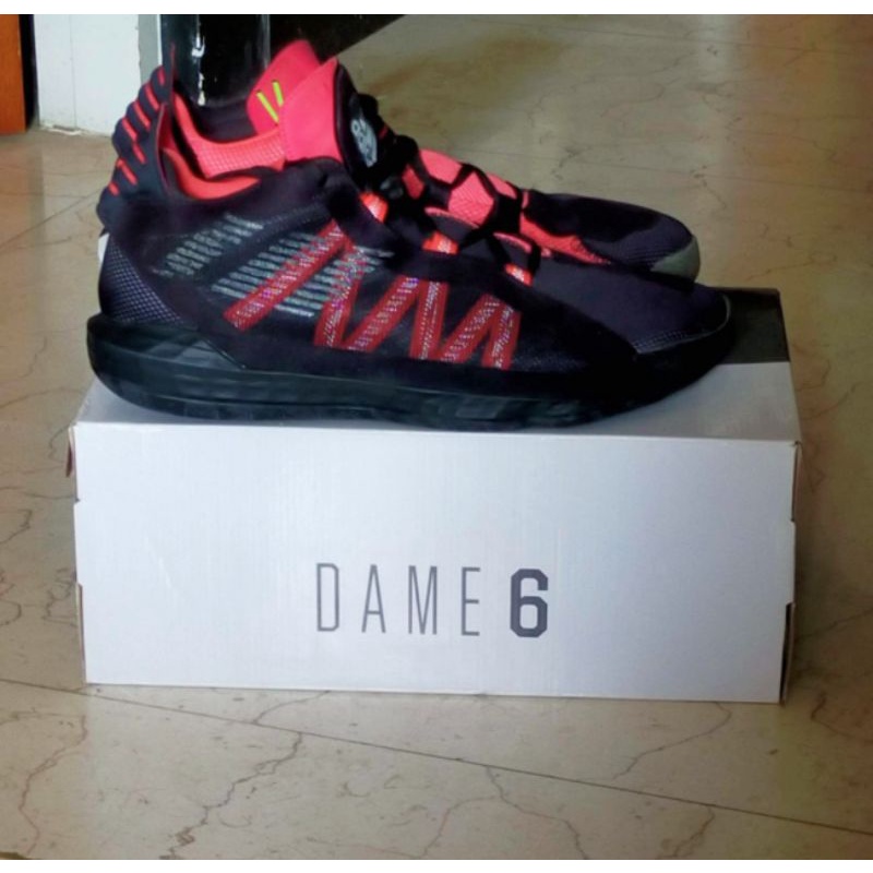 adidas dame 6利拉德籃球鞋超級新us11