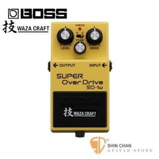 小新樂器館 | BOSS SD-1W 失真破音吉他效果器【BOSS 效果器/Super Over Drive/五年保固】