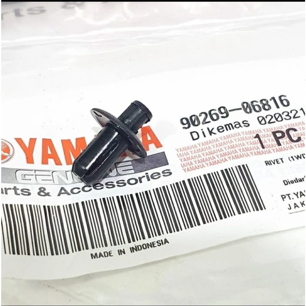 Nmax Xmax Mt25 Aerox R15 90269-06816 機身鉚釘塑料夾螺栓