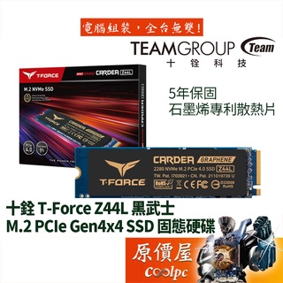 TEAM十銓 CARDEA Zero Z44L 250G 500G M.2 Gen4/SSD固態硬碟/原價屋