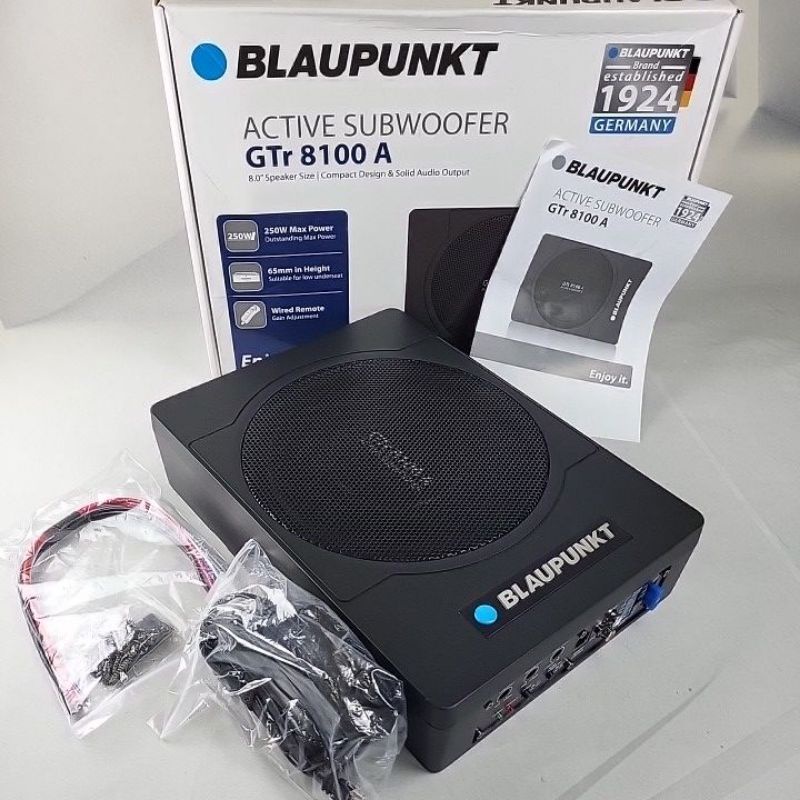 [全新商品]8吋🇧🇪GTR8100A德式藍點BLAUPUNKT薄型超低音喇叭🏁現貨在線