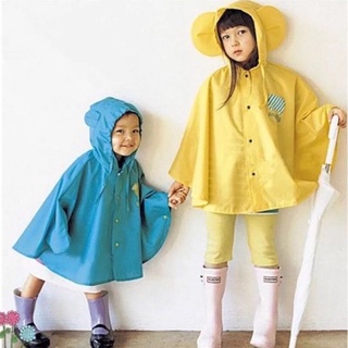 預購 日本韓國Smally兒童雨衣 斗篷雨衣 小朋友雨披 男女童學生輕薄款雨衣 雨具