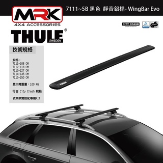 MRK】Thule 9593B 黑嵌入式圍欄,預留孔型(腳座+橫桿) 不含KIT WingBar Edge | 蝦皮購物