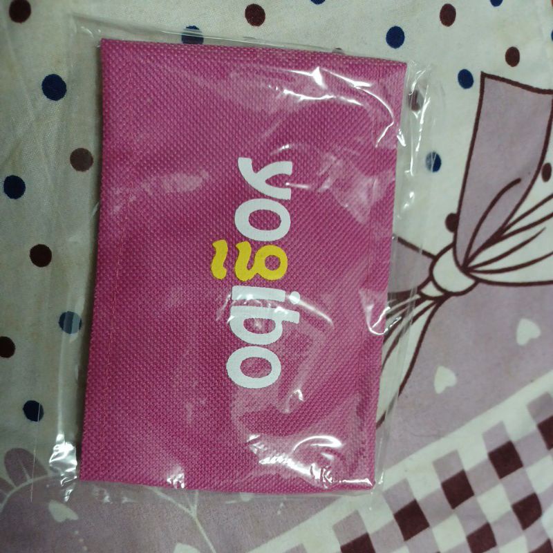 Yogibo粉色飲料提袋