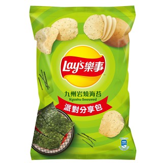 樂事 九州巖燒海苔口味洋芋片 派對分享包 119g 【康鄰超市】