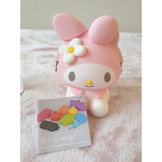 日本原裝 正版 Sanrio & p+g design KAI-SATSU 矽膠包 - Melody 美樂蒂