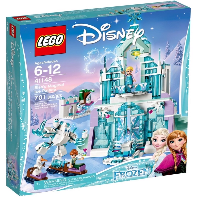 二手正版 lego 41148 艾莎的魔法宮殿 迪士尼 公主