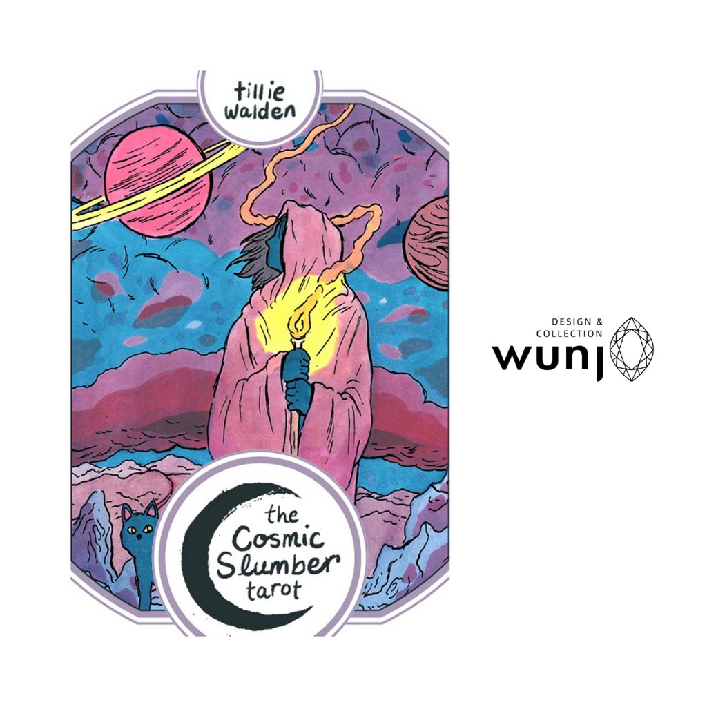𝗪𝗨𝗡𝗝𝗢嚴選 現貨 宇宙沉睡塔羅牌卡the Cosmic Slumber Tarot 蝦皮購物