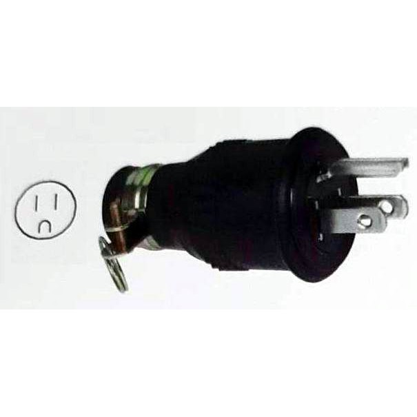 H型電纜橡膠插頭 3P 15A  125V