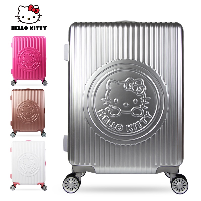 大拇指正品HelloKitty兒童拉桿箱20寸旅行箱女萬向輪學生行李箱24凱蒂貓