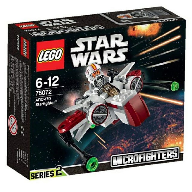 [點子樂高] LEGO 75072	 ARC-170 Starfighter Toy，高雄可面交