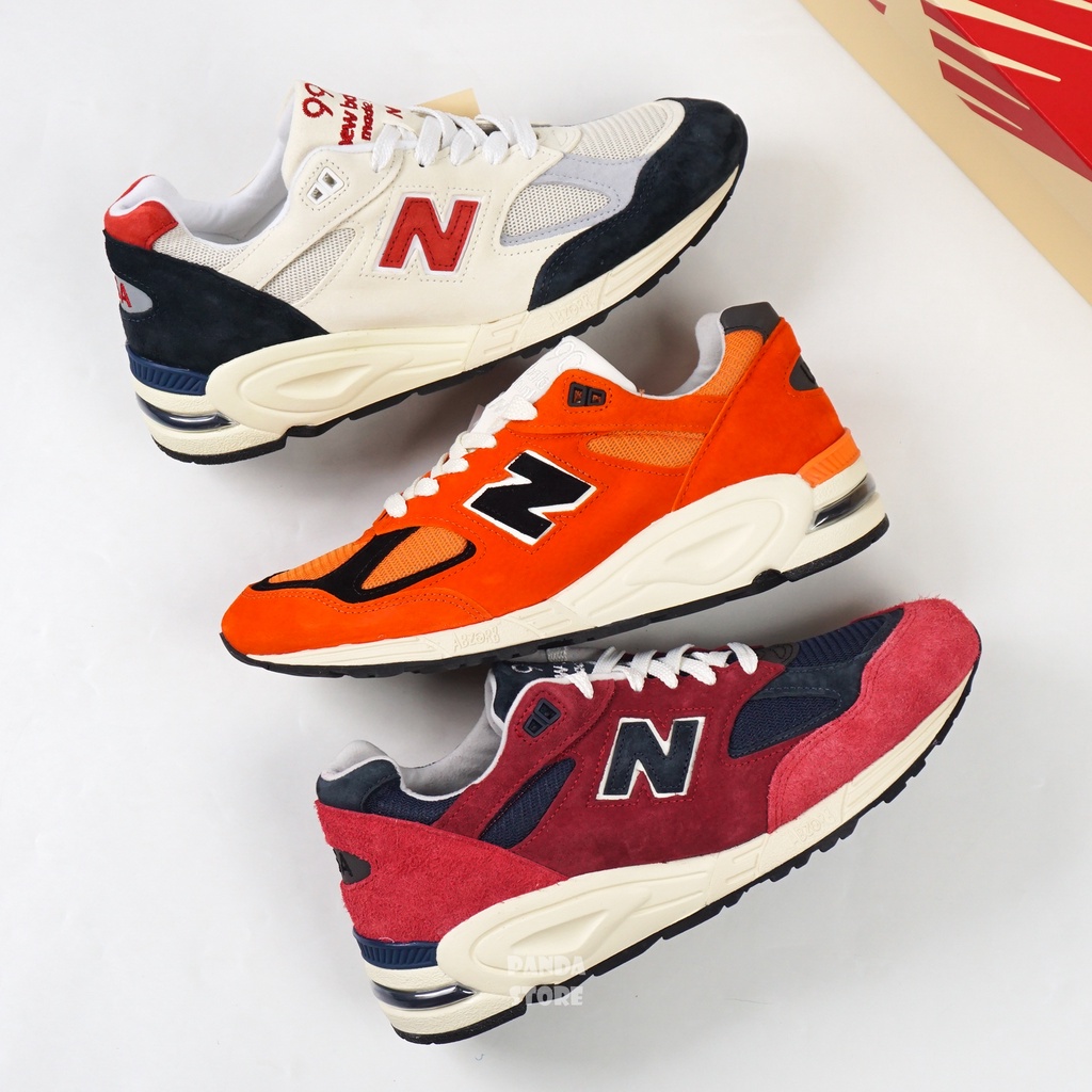 胖達）NEW BALANCE NB 990 美製 運動鞋 M990TA2 米 M990AI2 橘 M990AD2 紅 男