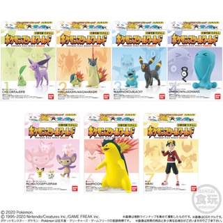 【LUNI 玩具雜貨】BANDAI 精靈寶可夢 SCALE WORLD 城都地區 神奇寶貝 盒玩