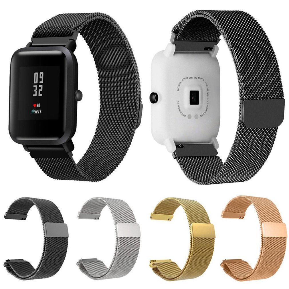 【愛德】公司貨  Amazfit 米動手錶 青春版錶帶 腕帶 替換腕帶 米蘭磁吸 小米手錶 米動 錶帶 華米手錶腕帶