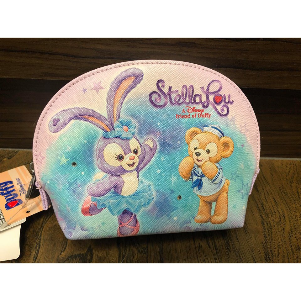 日本東京迪士尼海洋限定達菲熊duffy 史黛拉兔stella Lou 化妝包收納包萬用包 蝦皮購物