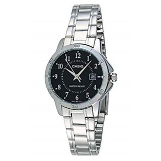 【八度空間】CASIO 卡西歐 經典復古時尚銀色數字日期手腕錶 #LTP-V004D-1B