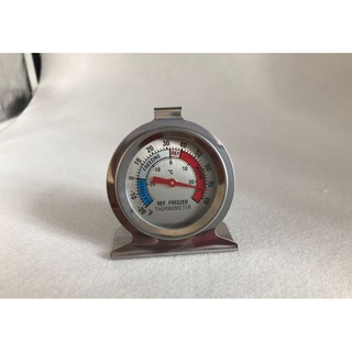 冰箱溫度計 冰櫃冷凍庫溫度計 指針式溫度計 冰櫃測溫計-20℃～20℃ 不鏽鋼冰箱指針式溫度計 冰棒櫃冷凍櫃生魚片生鮮