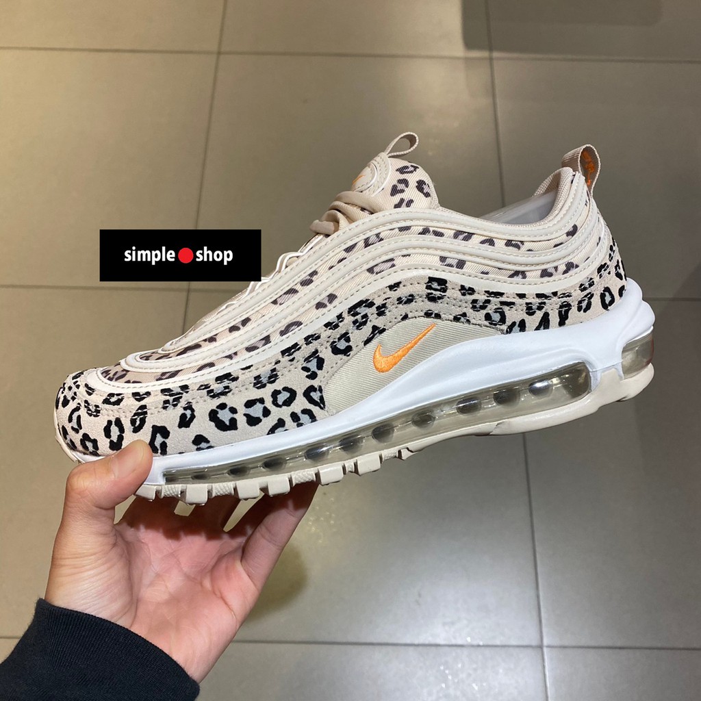 【Simple Shop】NIKE AIR MAX 97 豹紋 麂皮 反光 氣墊鞋 慢跑鞋 女款 CW5595-001