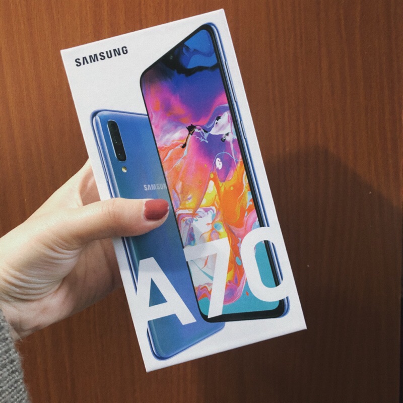 【全新未拆封】Samsung Galaxy A70 128G藍色