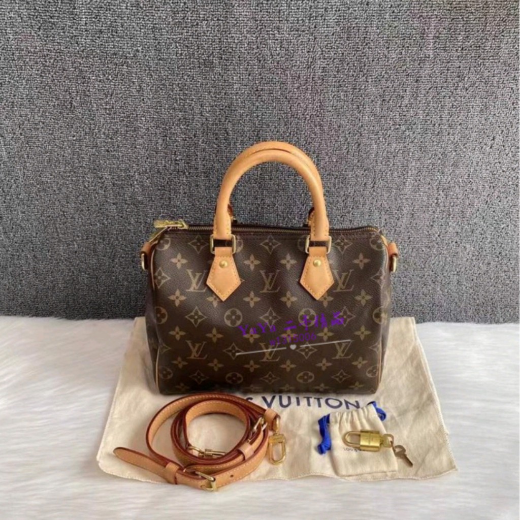 Louis Vuitton speedy Bandouliere 25 Womens Boston bag N41368 damier ebene  ref.292743 - Joli Closet