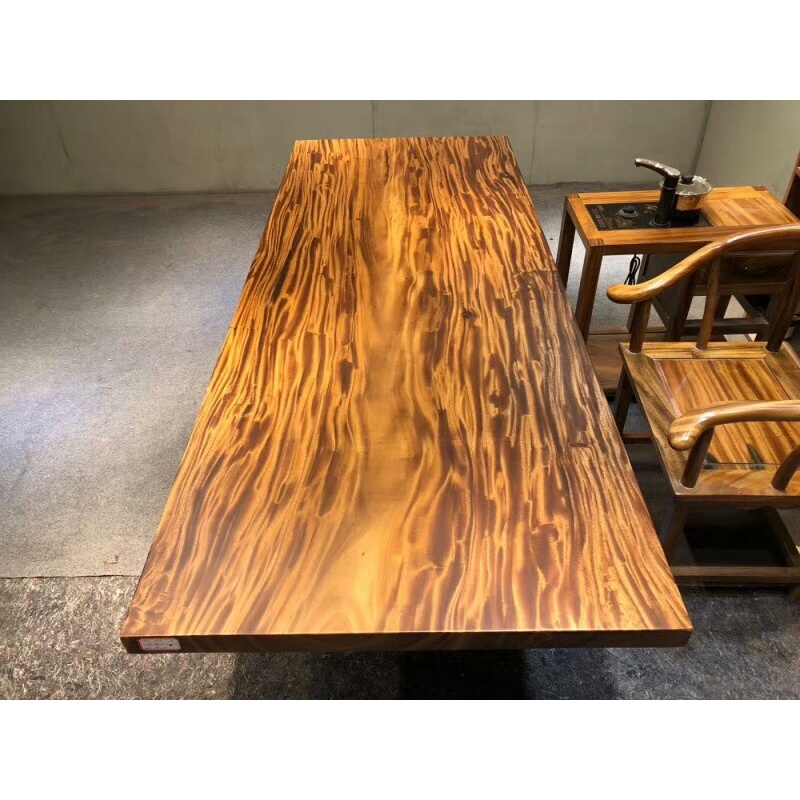 【木品覺】 精品 南美胡桃木(雨豆木) 餐桌 桌板 Ra-3