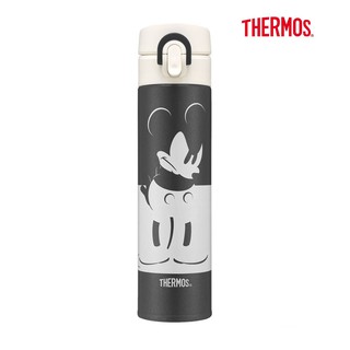 Thermos膳魔師 經典米奇 金屬灰 0.4L超輕量真空保溫瓶 400ML JNI-401 JNI-401MC-MGY