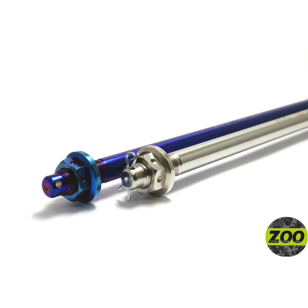 阿部車業｜現貨 ZOO白鐵 鍍鈦  前後軸心 前後輪芯  gogoro2 ai1 ec05