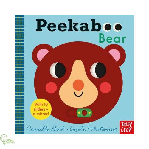 Peekaboo Bear-with 10 sliders and a mirror! (硬頁書)