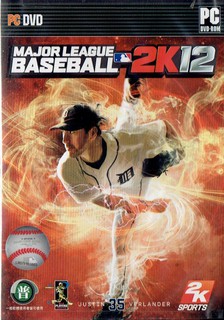 ［全新現貨］PC實體版【MLB2K12 美國職棒大聯盟 】英文版