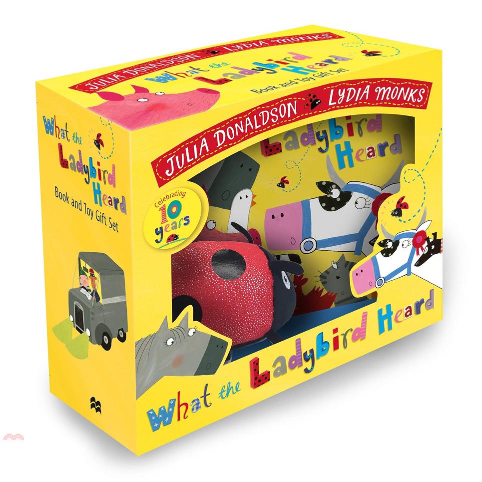 What the Ladybird Heard Book And Toy Gift Set 禮物書（外文書）