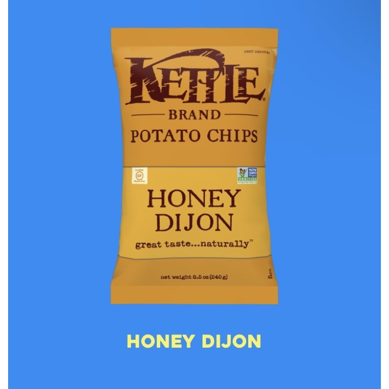 Kettle chips 蜂蜜芥末洋芋片 蜂蜜第戎洋芋片 美國洋芋片