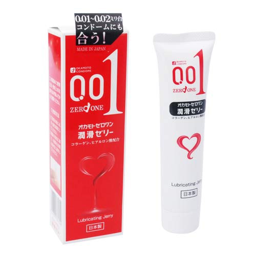 日本 岡本0.01 水溶性 人體潤滑凝露 50ml okamoto-膠原蛋白潤滑凝露