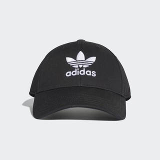 【我塑我形】ADIDAS ORIGINALS 三葉草 LOGO 老帽 黑白 男女尺寸 可調式 EC3603