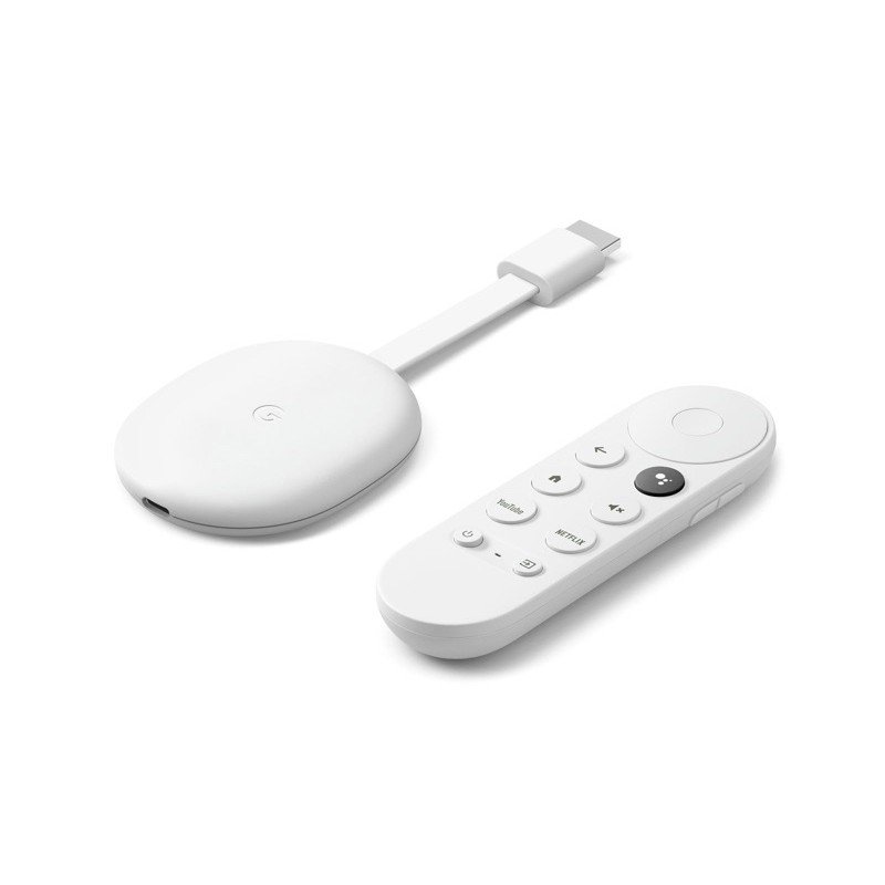 現貨 Chromecast with Google TV 4K HDR 白色
