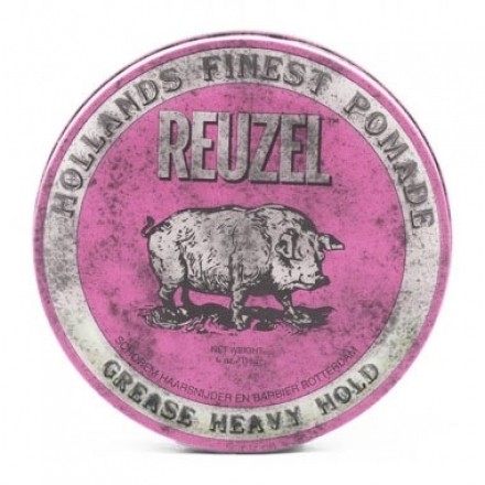 Reuzel 粉紅豬 強力款 油性髮油113g (下標前請先詢問是否有貨)