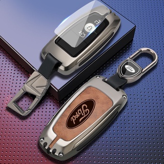 Ford 福特鑰匙套 Focus Kuga Ecosport Mondeo Fiesta MK4 汽車鑰匙套 鑰匙扣