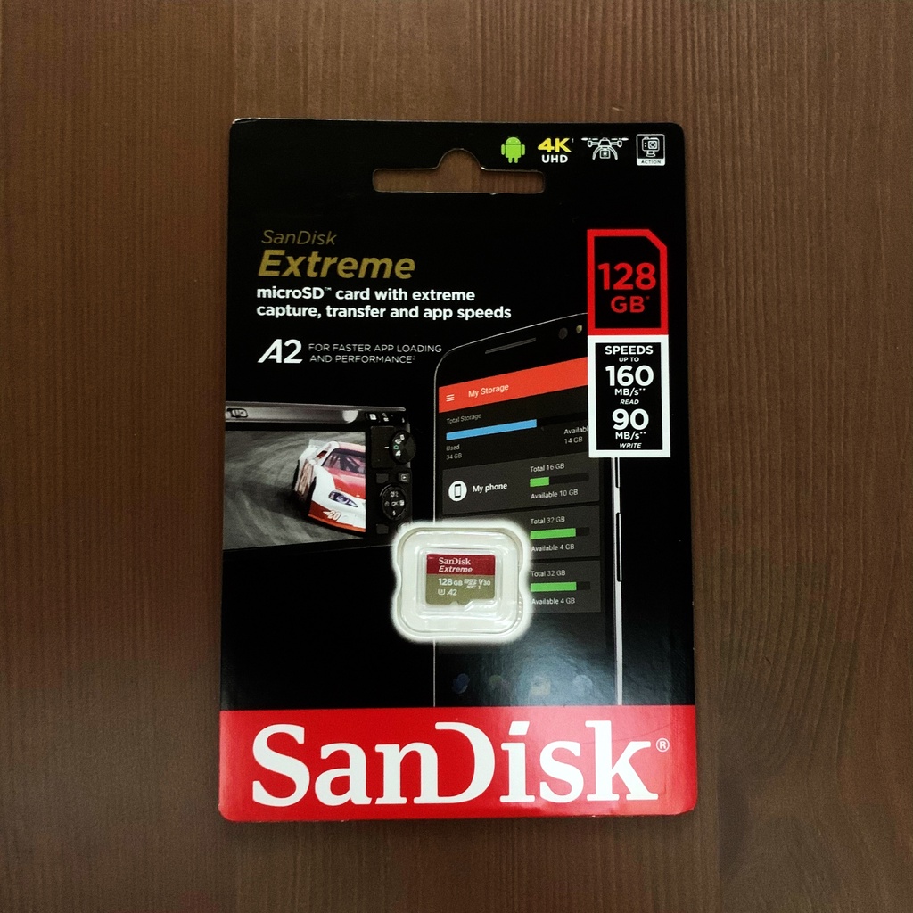 【現貨】SanDisk 任天堂Switch可用 microSDXC UHS-I(V30)(A2) 128G記憶卡 公司貨