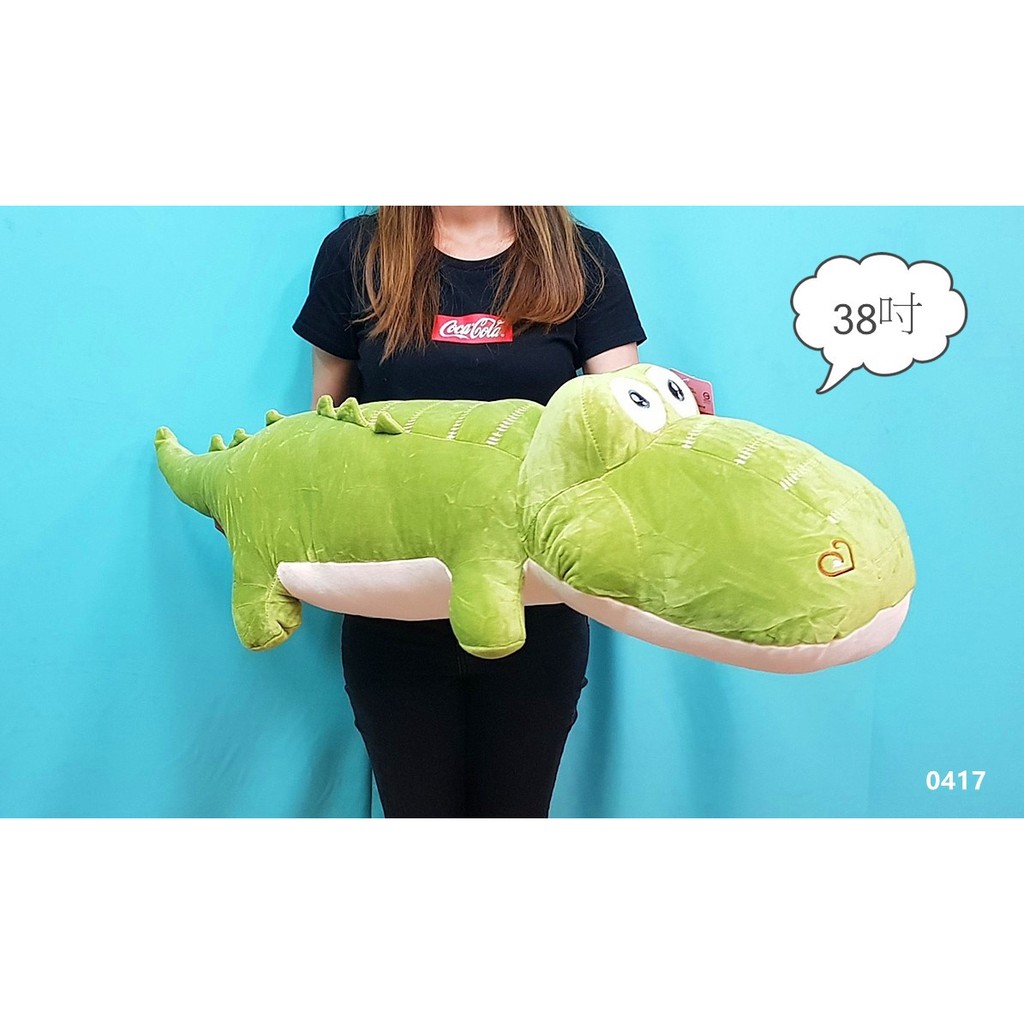 （超柔軟）鱷魚 鱷魚大娃娃 鱷魚抱枕 約45-100公分 鱷魚寶寶  鱷魚娃娃抱枕 鱷魚長抱枕 鱷魚玩偶抱枕