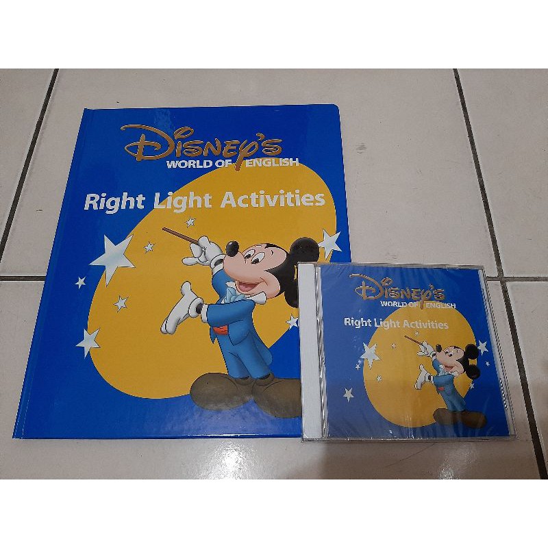 全新 寰宇家庭 迪士尼美語 Right Light Activities（1書+1CD）