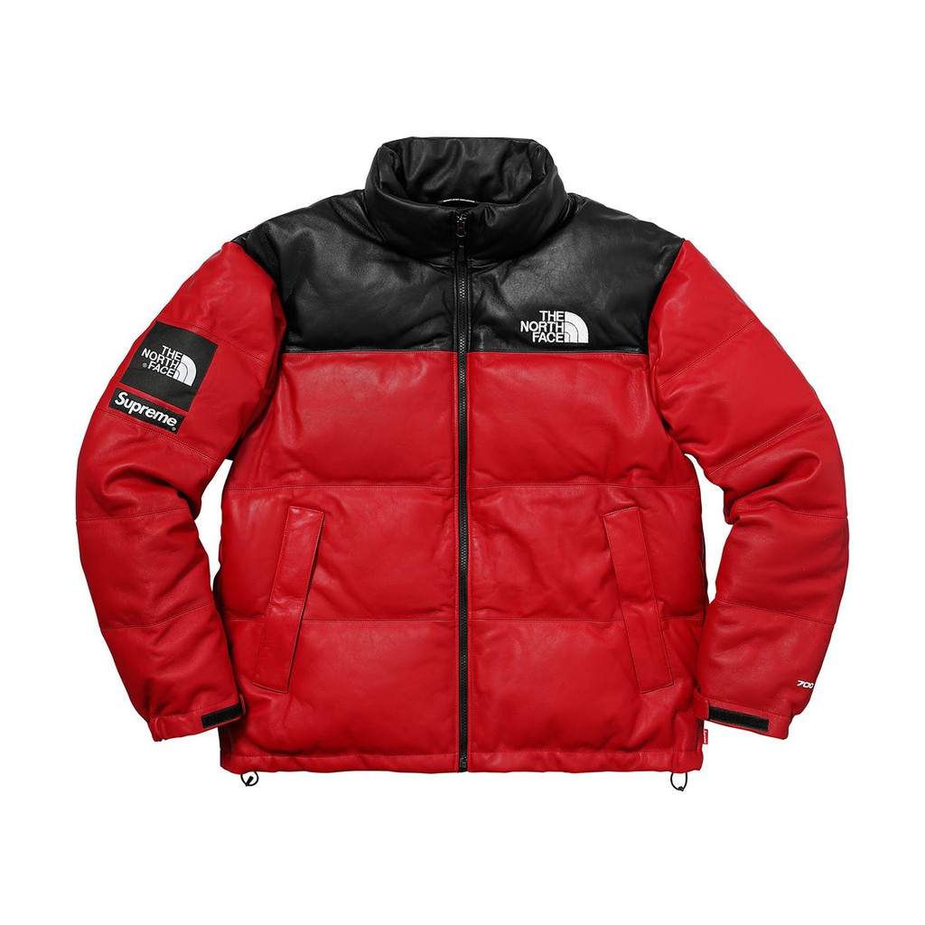 【Club Design】SUPREME X THE NORTH FACE TNF 羽絨外套 黑紅