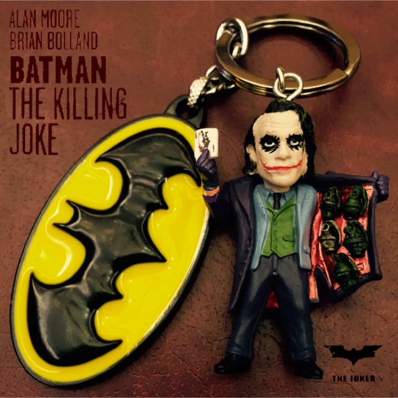 DIY BATMAN 蝙蝠俠鑰匙圈吊飾 ( 小丑 )