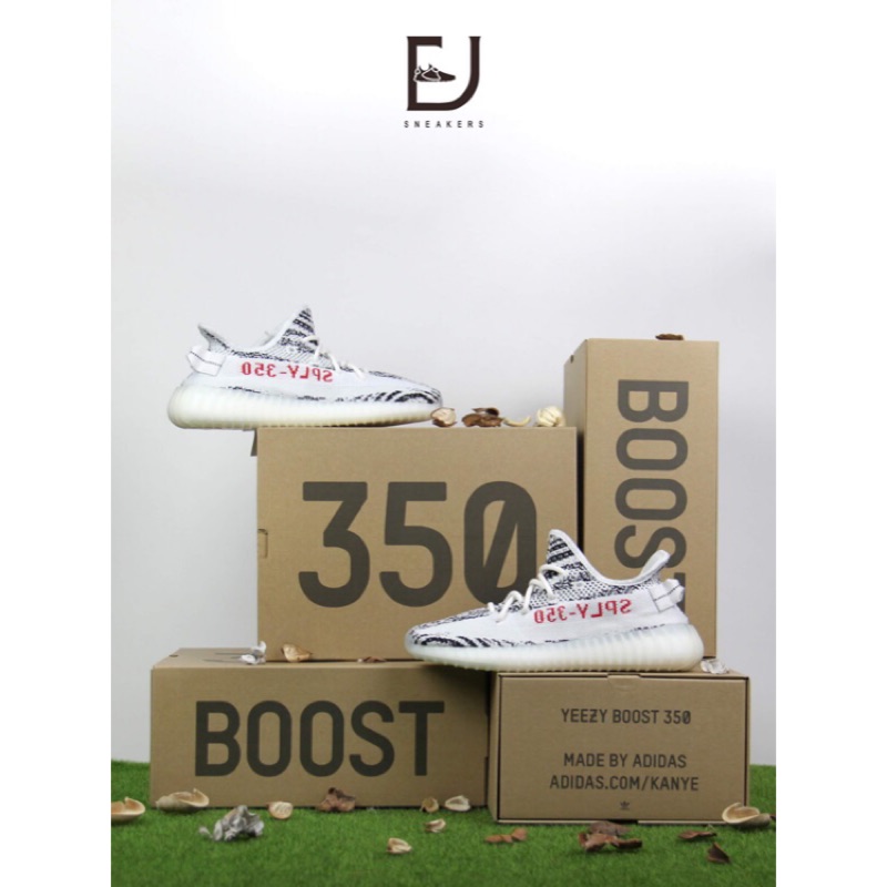 -EJ- 現貨 Adidas Yeezy boost v2 350 斑馬 zebra cp9654 歐洲公司貨