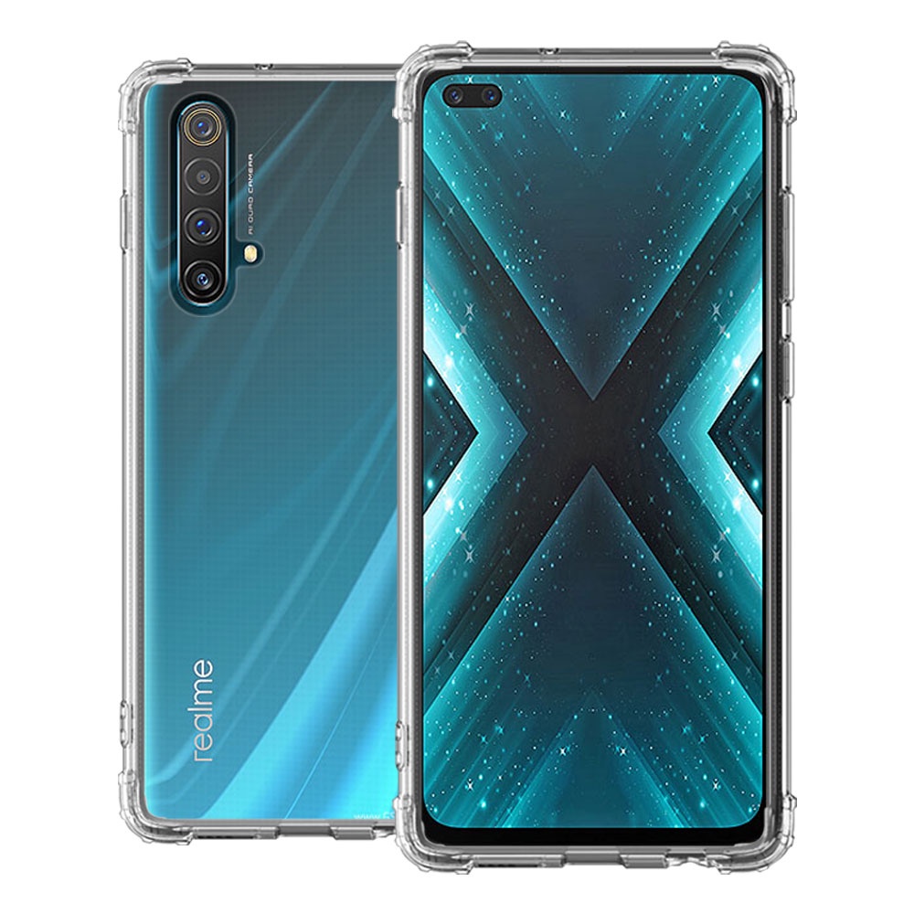 【軍功防摔手機殼】realme XT 手機殼 美國軍事防摔 裸機透明質感 SGS環保無毒 台灣新型防摔專利結構