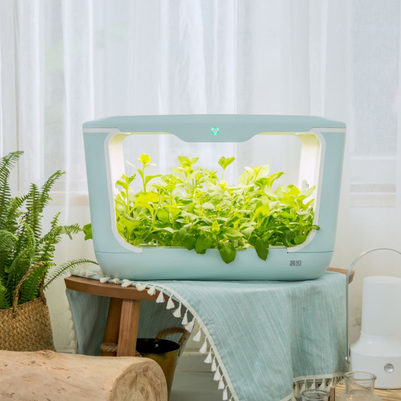 蔬坦室內種植機智慧無土水栽培蔬菜水果花卉輕奢客廳花架種菜盆 蝦皮購物