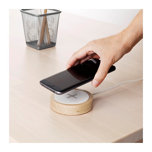 Mimi Xca 限時優惠正品ikea 無線充電板nordmarke 樺木iphone8 Iphonex 蝦皮購物