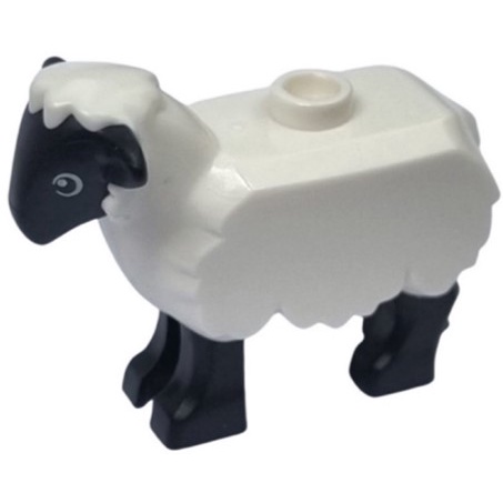 【瘋豬】LEGO樂高 羊 74188pb01 (Sheep)(動物 綿羊 10775 60346)