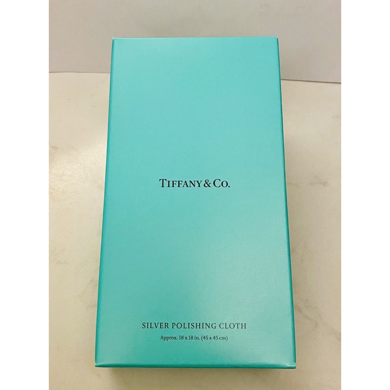 Tiffany 正品 超大盒裝 拭銀布 45*45cm