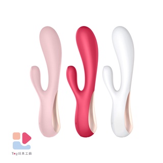 德國Satisfyer｜Mono Flex 智能兔耳雙馬達按摩棒 ｜Toy玩具工廠｜十五年保固