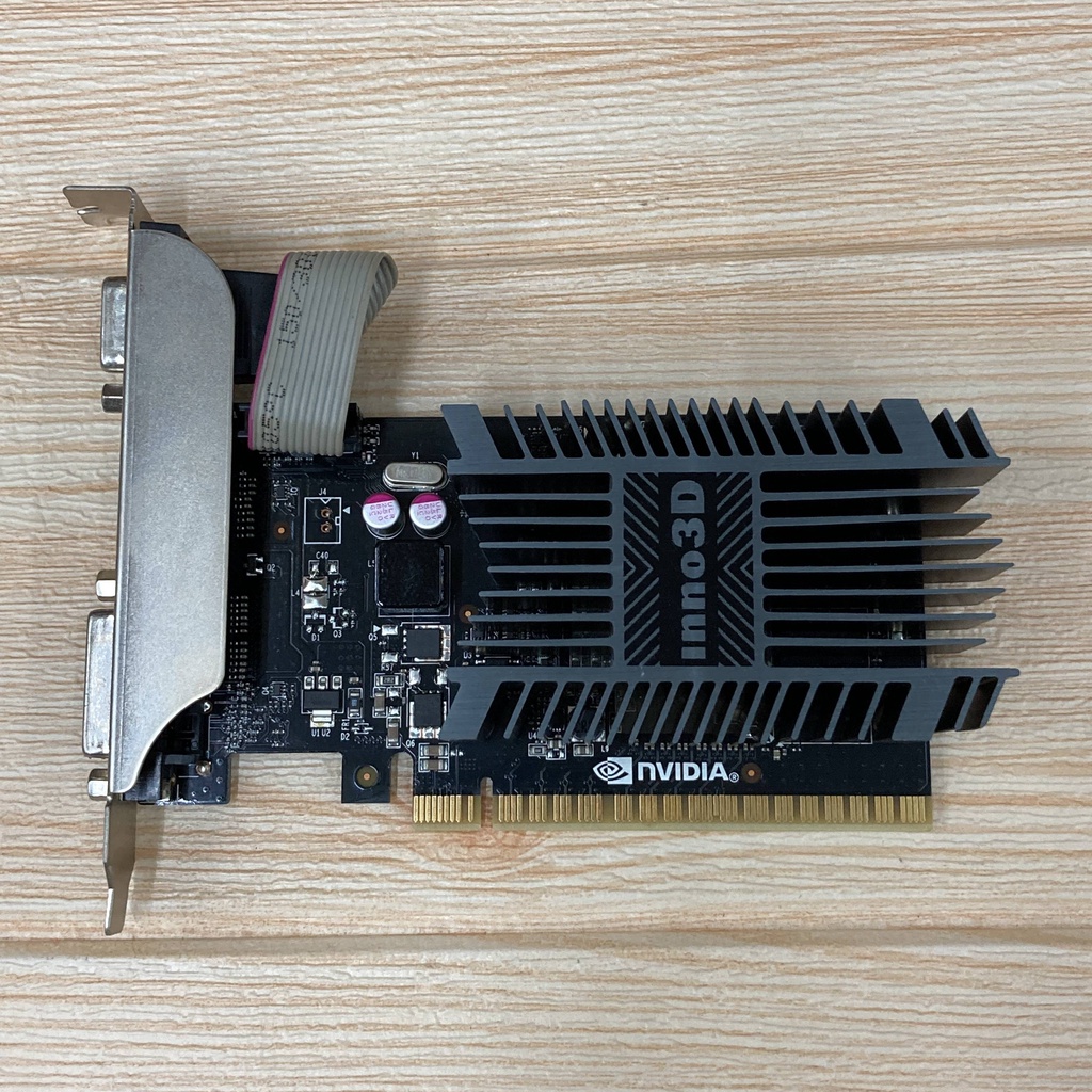 [永和福利站]二手 inno 3D GT710 DDR3 1G  HDMI VGA  DVI 三螢幕輸出 雙螢幕顯卡